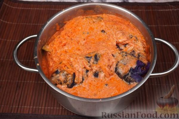 Голубцы из краснокочанной капусты с фаршем и грибами