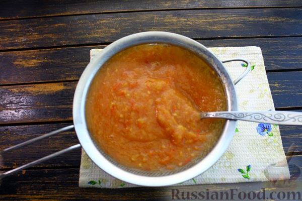 Кетчуп с яблоками, горчицей и куркумой (на зиму)